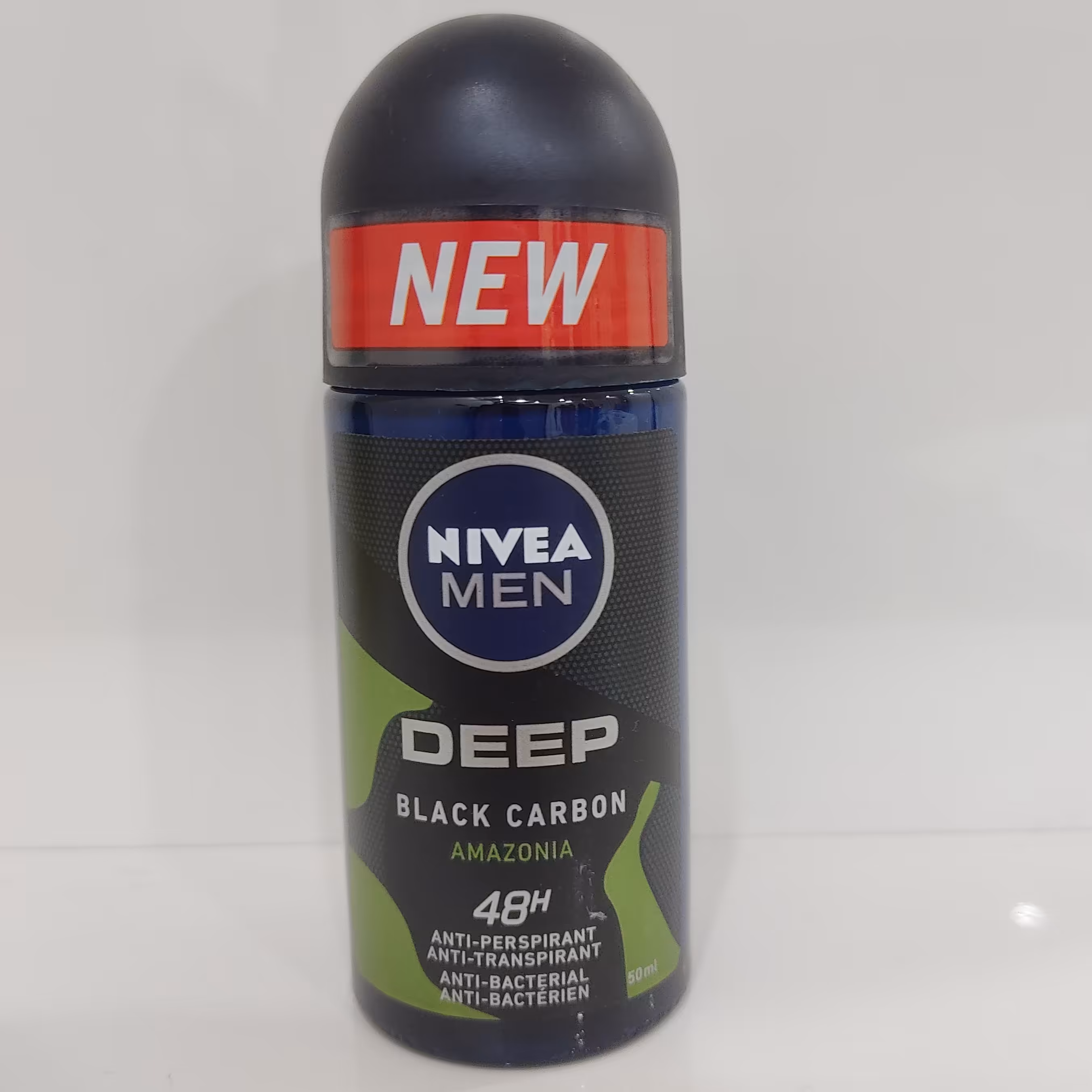 رول ضد تعریق نیوا مردانه دیپ بلک کربن آمازون حجم 50 میل