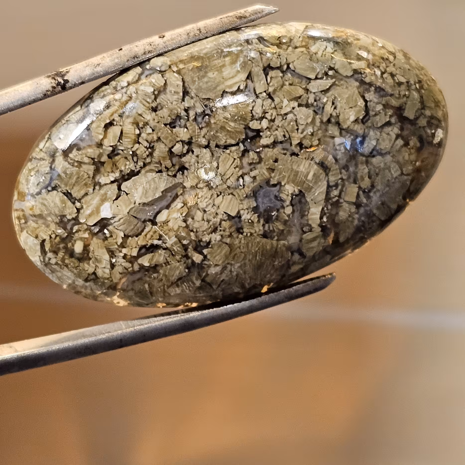 نگین یورگانیت مناسب مدال 8گرم