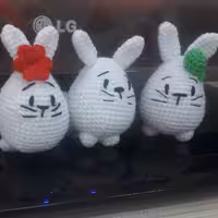 خرگوش تخم مرغی در رنگهای مختلف و متنوع 