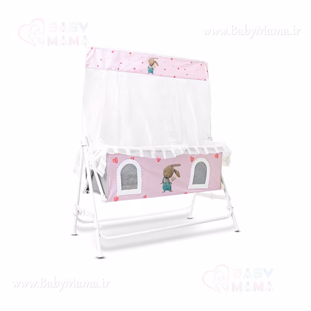 گهواره نوزاد شادی مدل خرگوش