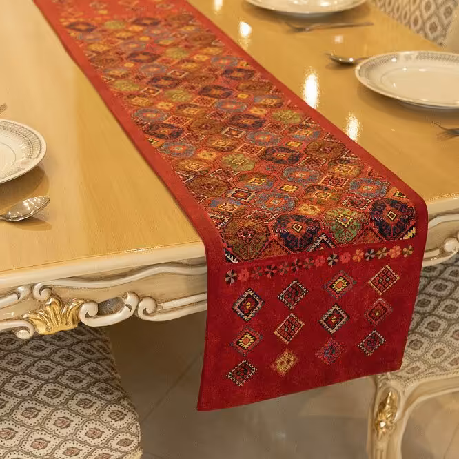 رانر 30x140 طرح قشقایی