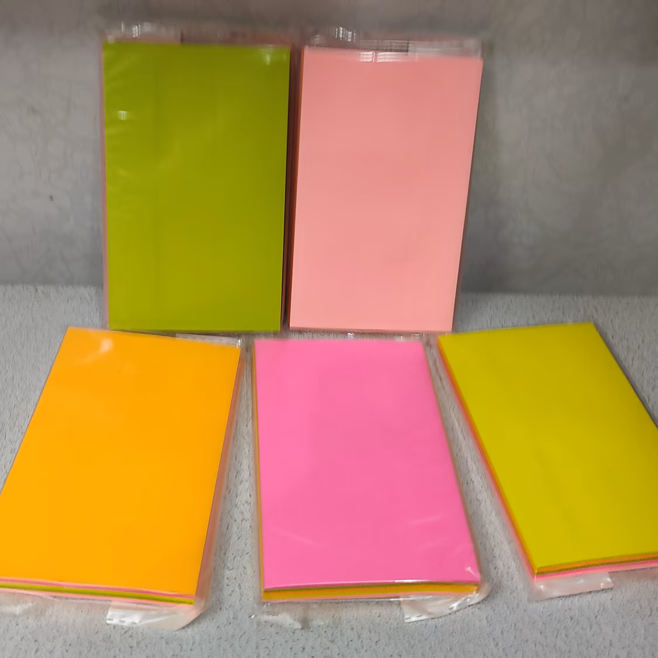 پاپیس یادداشت چسبی 76در125در رنگ های مختلف 