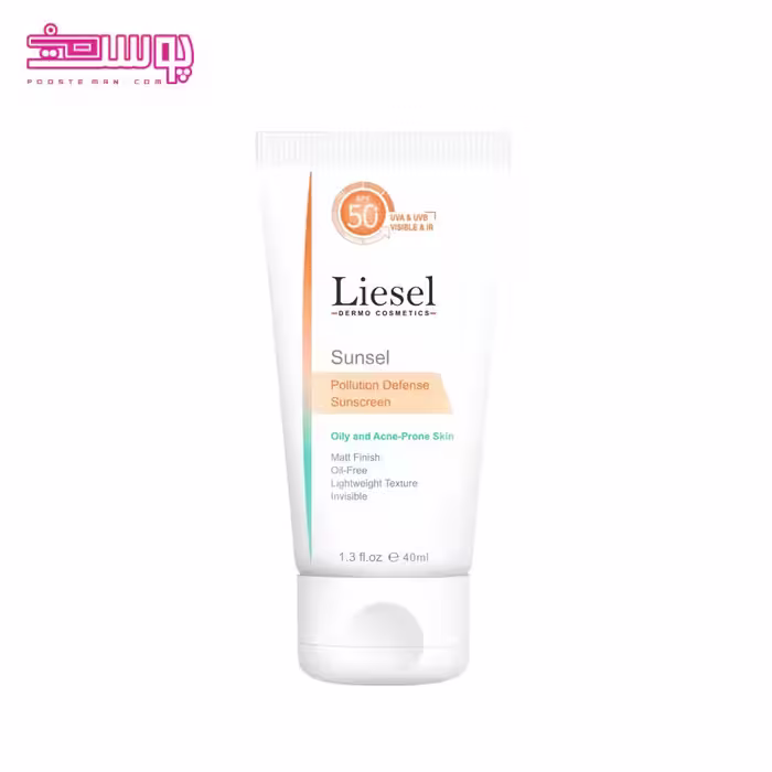 ضد آفتاب پوست چرب لایسل مدل Sunsel حجم 40ml