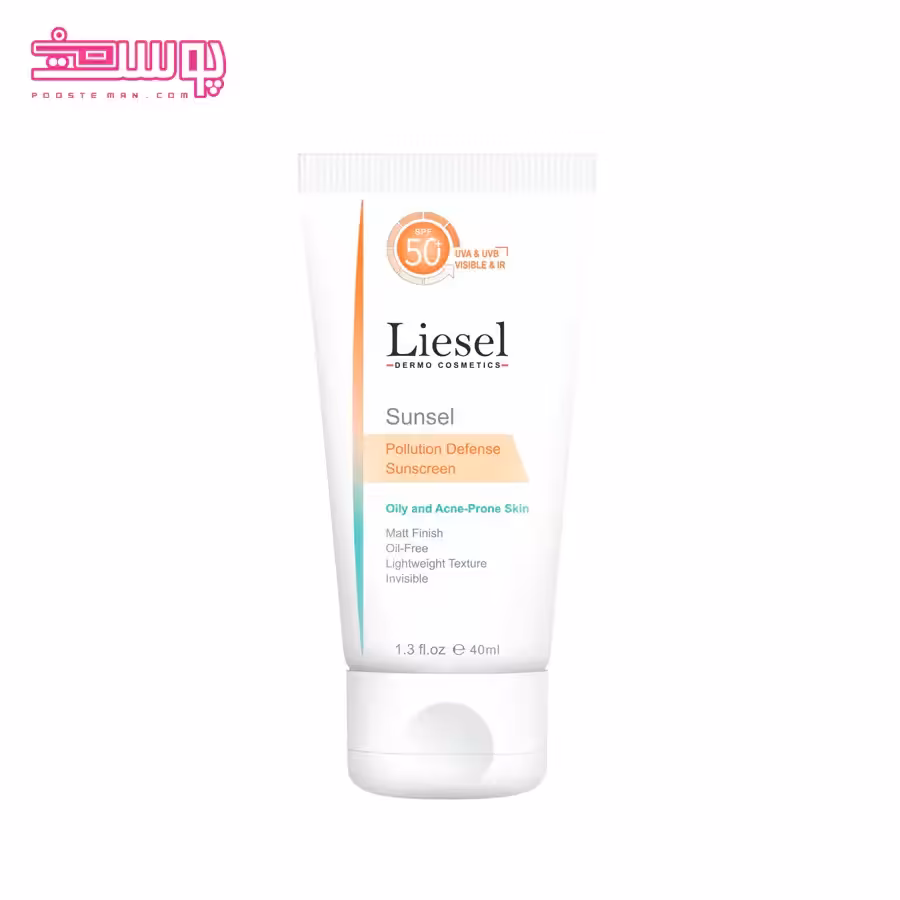 ضد آفتاب پوست چرب لایسل مدل Sunsel حجم 40ml