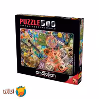 پازل 500 تکه آناتولین مدل 60s کد 3635