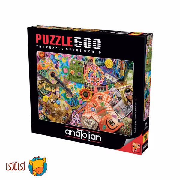 پازل 500 تکه آناتولین مدل 60s کد 3635