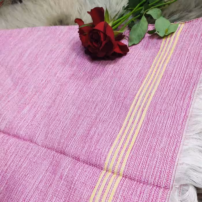 حوله دست و صورت پنبه ای دستبافت اصل