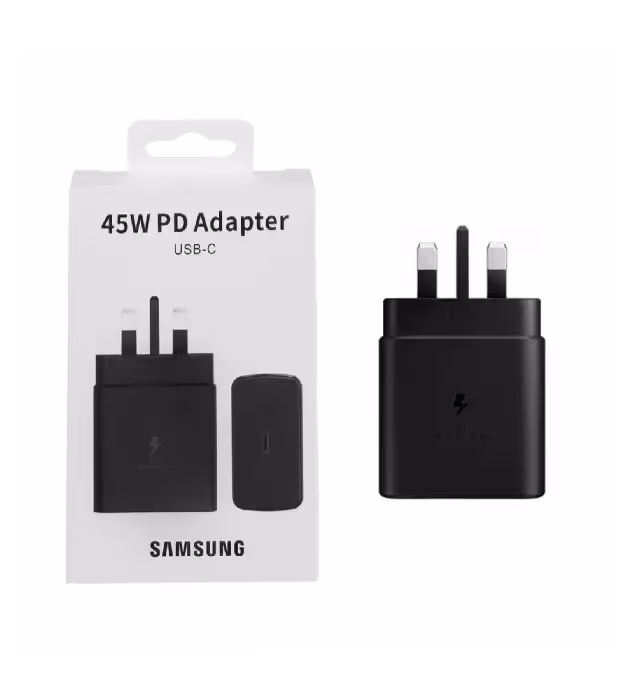 شارژر دیواری سامسونگ 45 وات مدل EP-TA845 سه پین