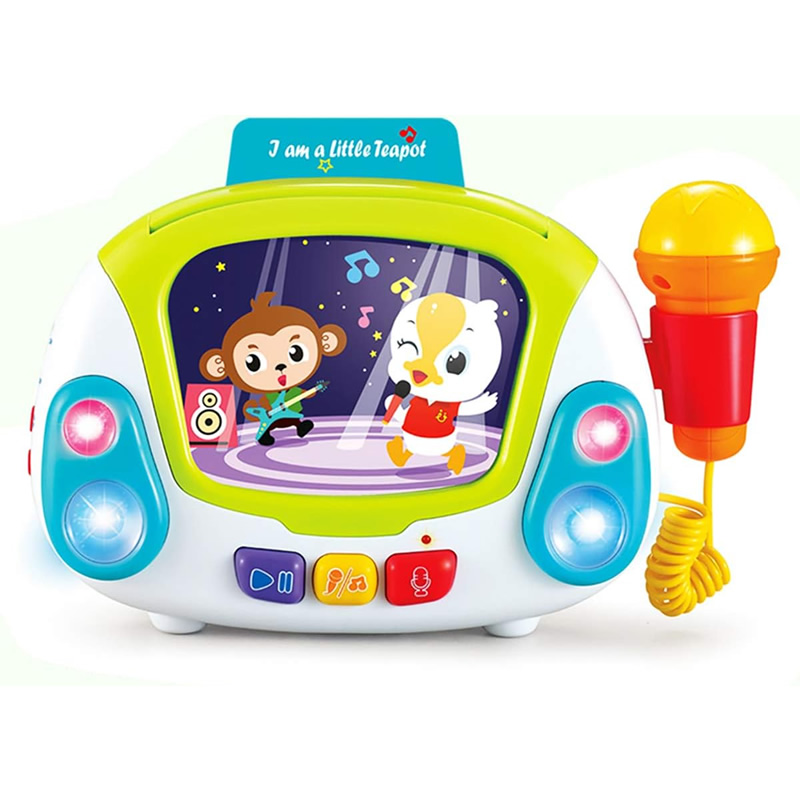 میکروفون موزیکال ضبط صدای هالی تویز Huile Toys