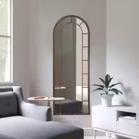 آینه الف مدل نیم قد تاج