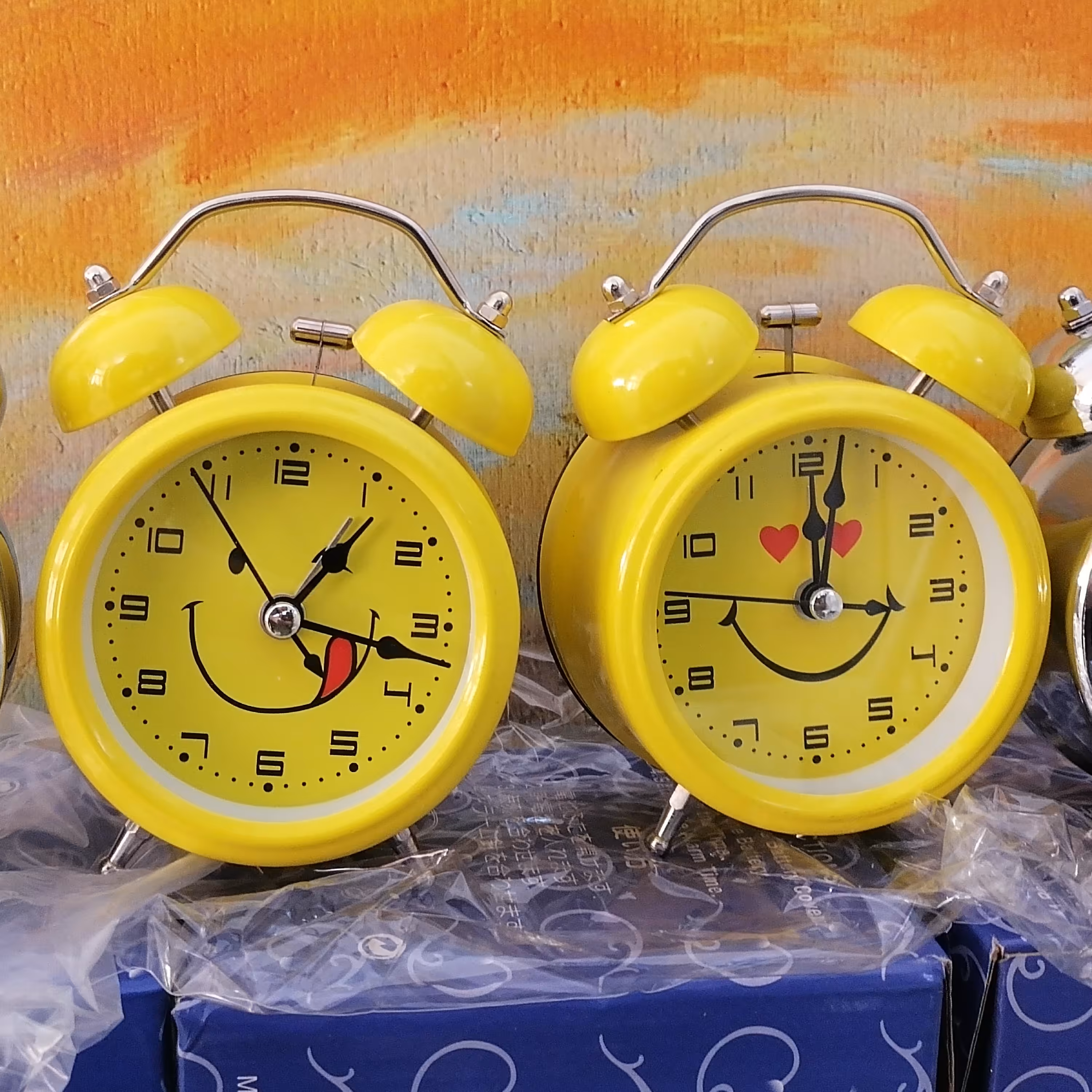 ساعت رومیزی زنگ دار و نور صفحه 