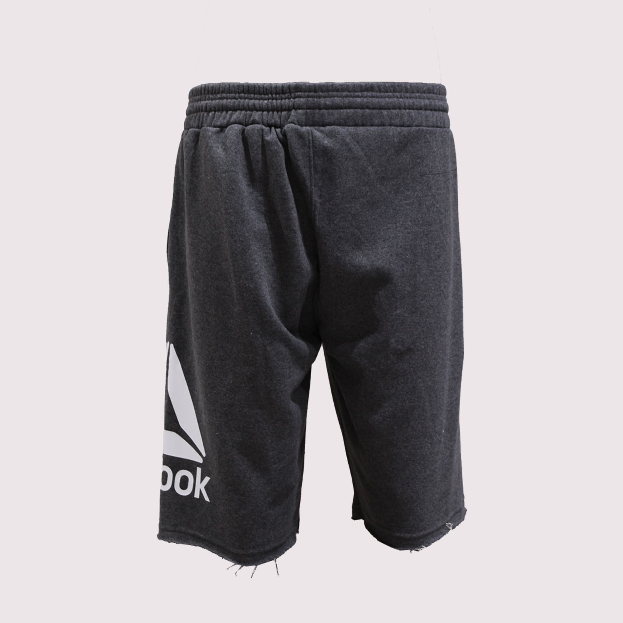 شلوارک Reebok نخی رنگ خاکستری