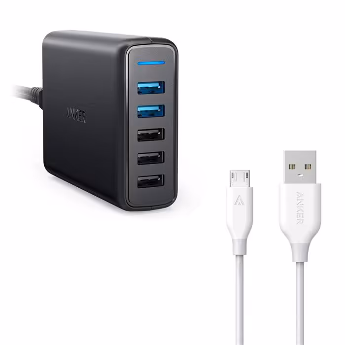 شارژر رومیزی انکر مدل A2054 PowerPort Speed 5