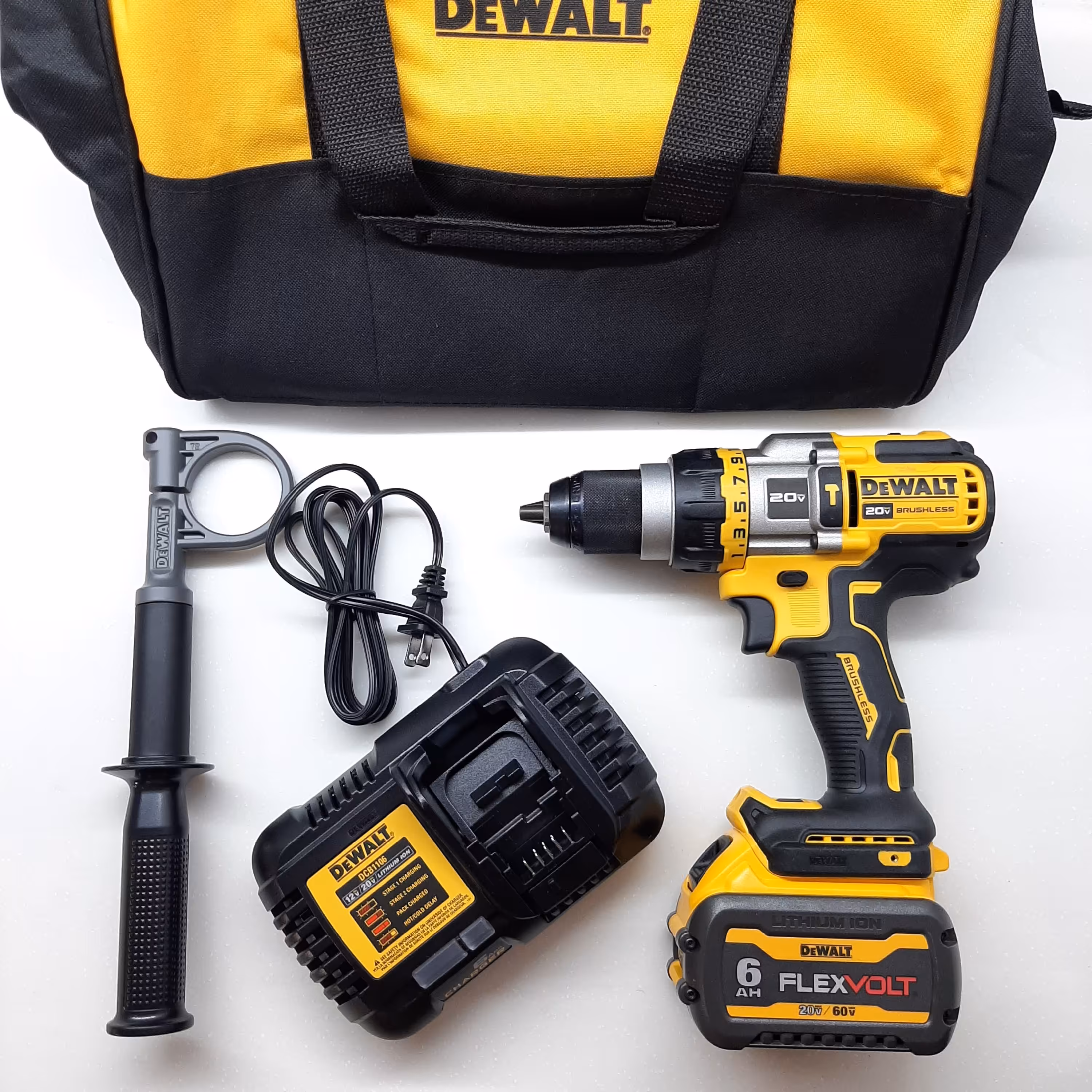 دریل شارژی چکشی دیوالت مدل dcd999  ساخت مکزیک