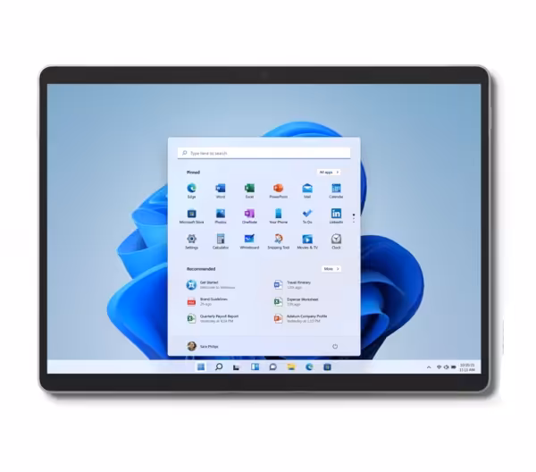 تبلت مایکروسافت 13 اینچ مدل Surface Pro 8 پردازنده Core i3 رم 8GB حافظه 128GB