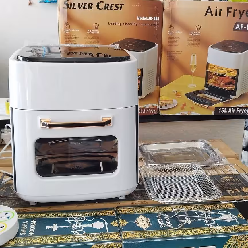 سرخ کن سیلور کرست 15 لیتری با صفحه دیجیتال لمسی اورجینال و بسیار با کیفیت  با فروش بسیار بالا