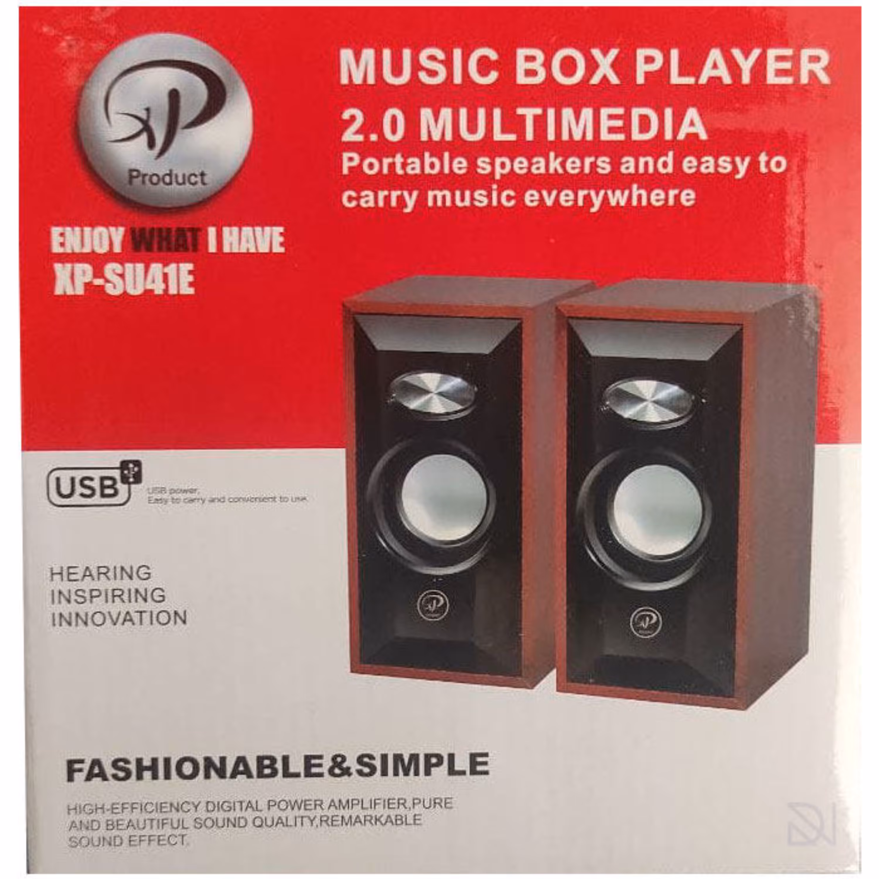 سپیکر دسکتاپ ایکس پی-پروداکت مدل XP-SU41E