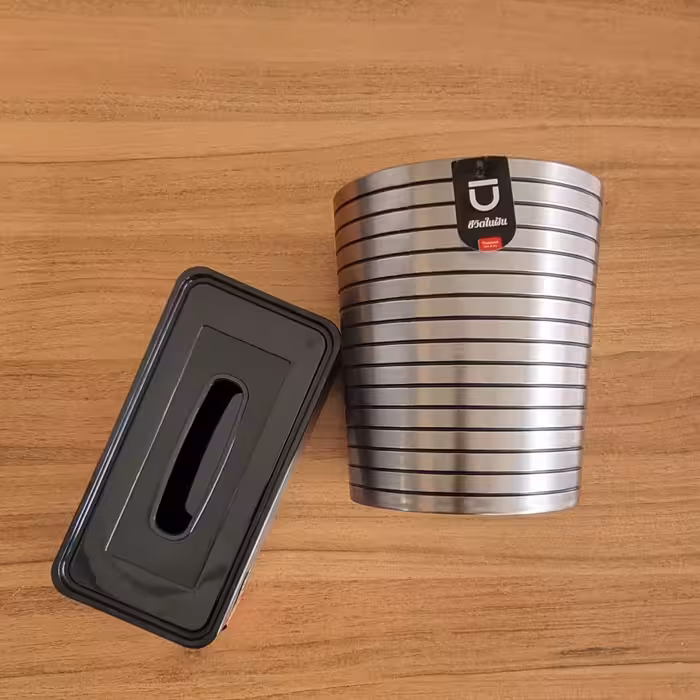 سطل و جا دستمال کاغذی تایلندی گیلورت( ارسال رایگان )