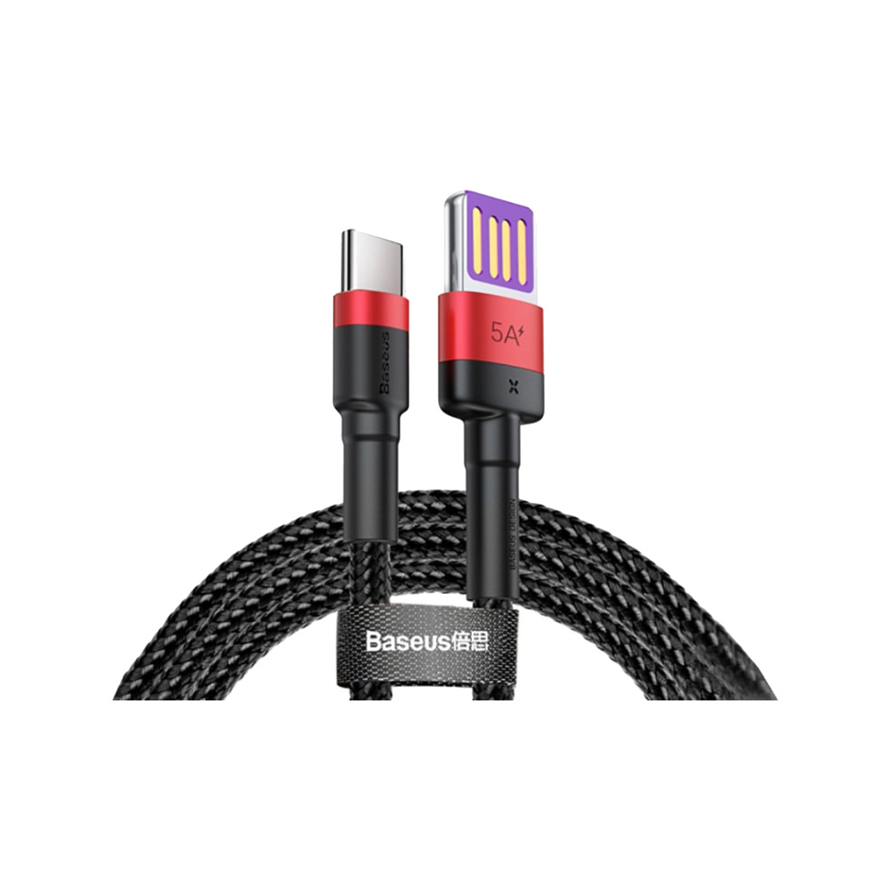 کابل 1 متری تایپ سی بیسوس مدل Cafule HW CATKLF-P