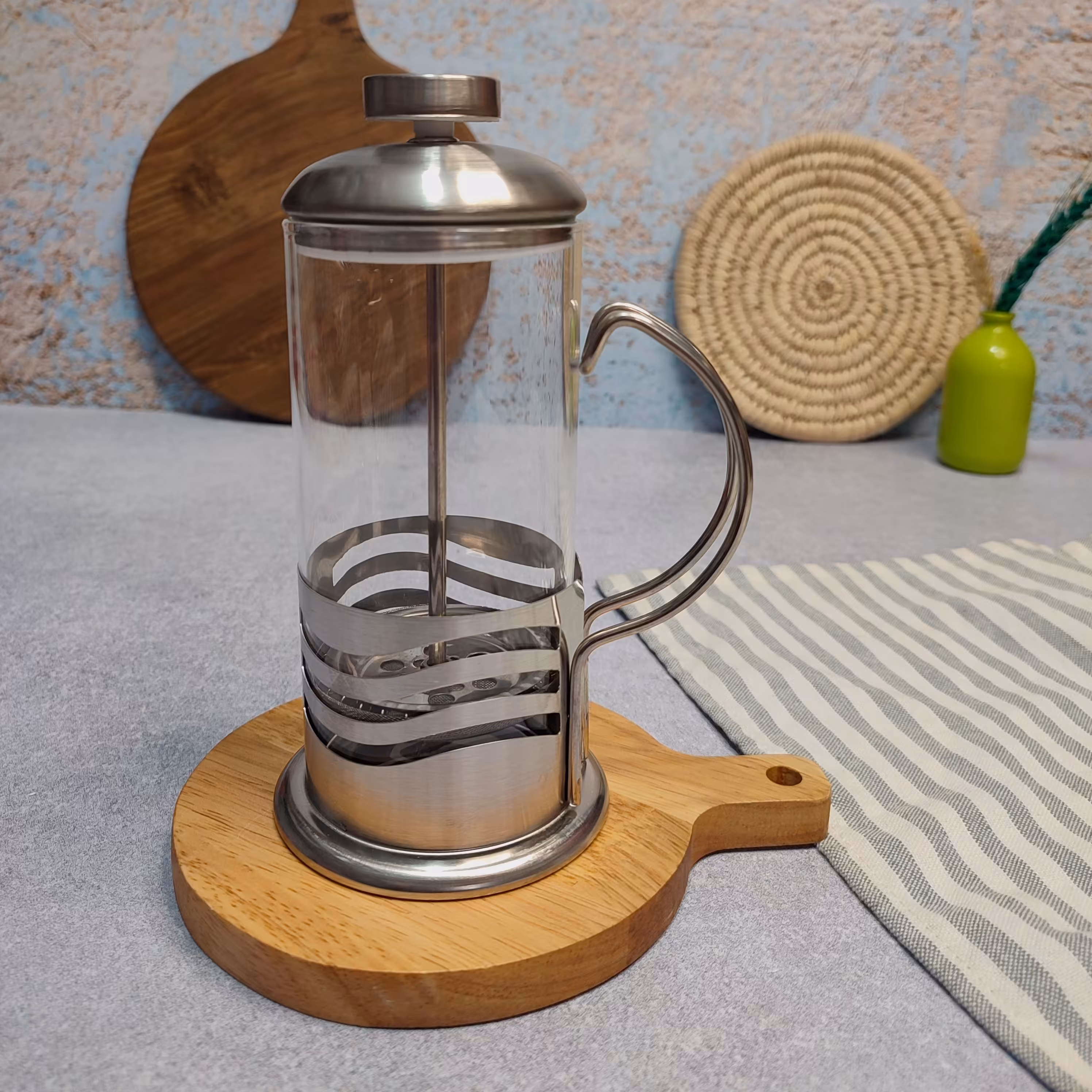 فرنچ پرس شیشه ای 350میل 