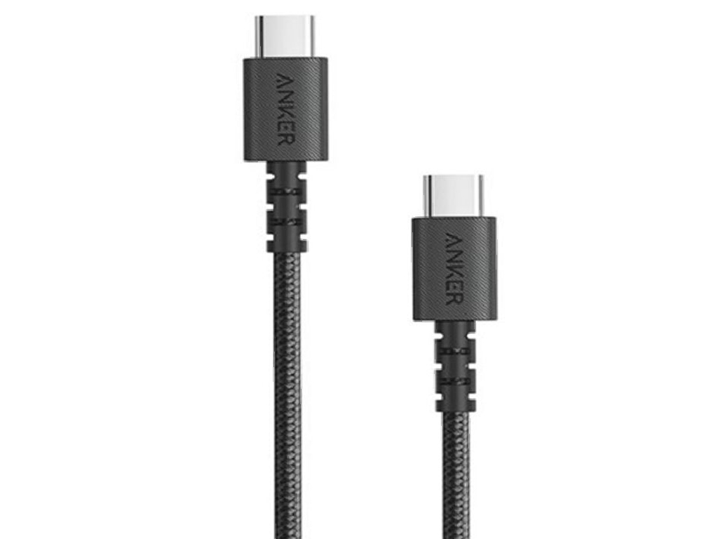 کابل شارژ سریع تایپ سی به تایپ سی 60 وات 90 سانتیمتری انکر Anker Powerline Select USB-C to USB-C A8032H11