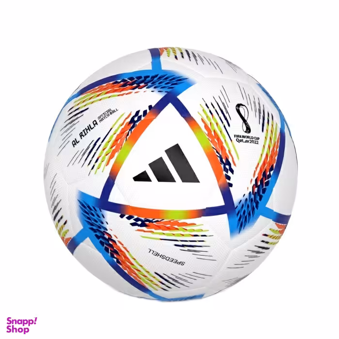 توپ فوتبال مدل چرمی جام جهانی 2022 الرحله