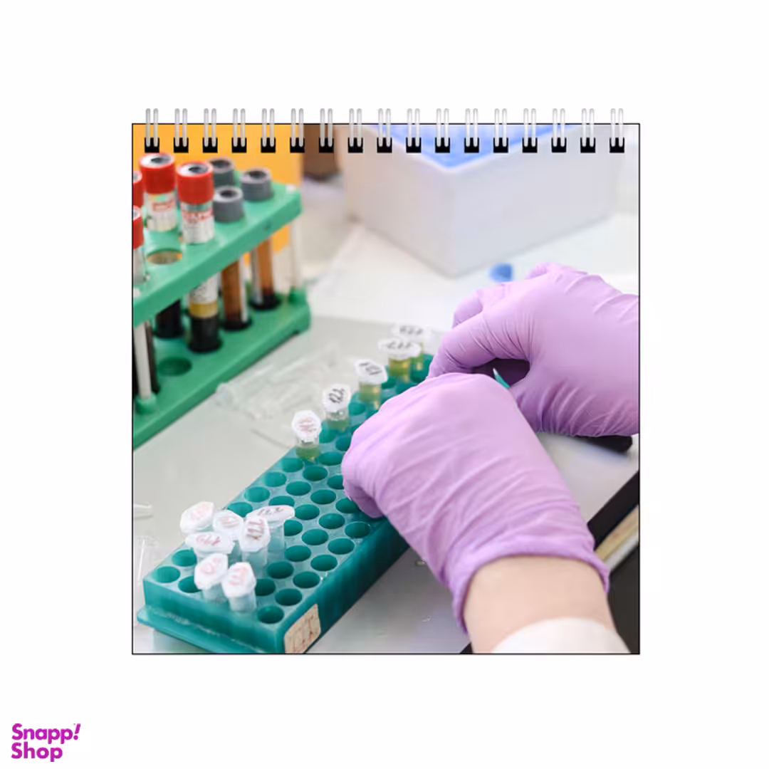 دفتر طراحی 60 برگ طرح تکنیسین آزمایشگاه کد 8488337