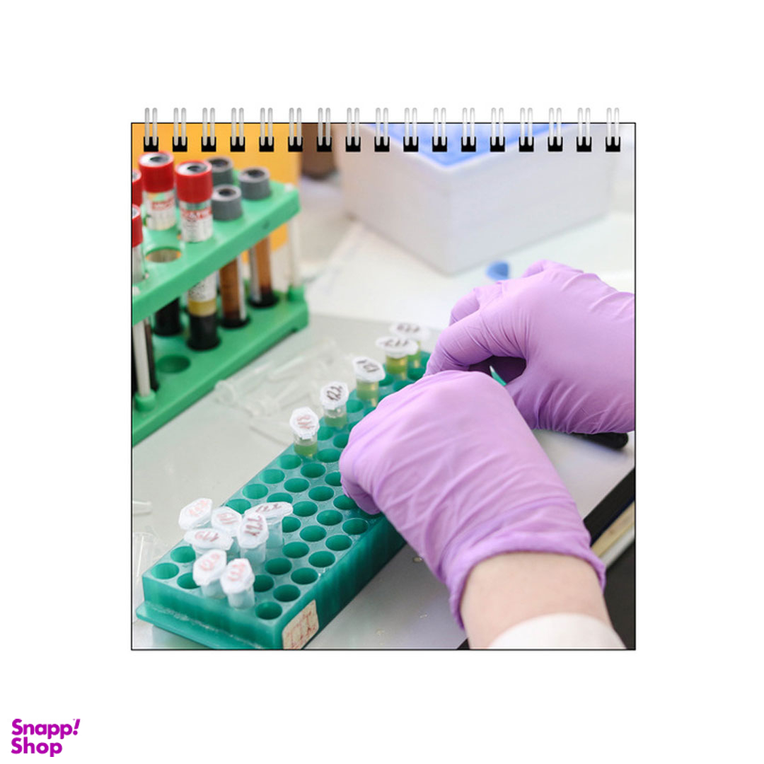 دفتر طراحی 60 برگ طرح تکنیسین آزمایشگاه کد 8488337