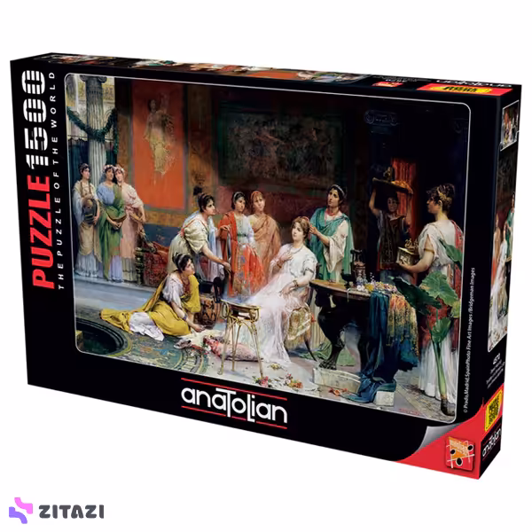 پازل 1500 تکه آناتولین مدل Toilette of a Roman Lady کد 4570