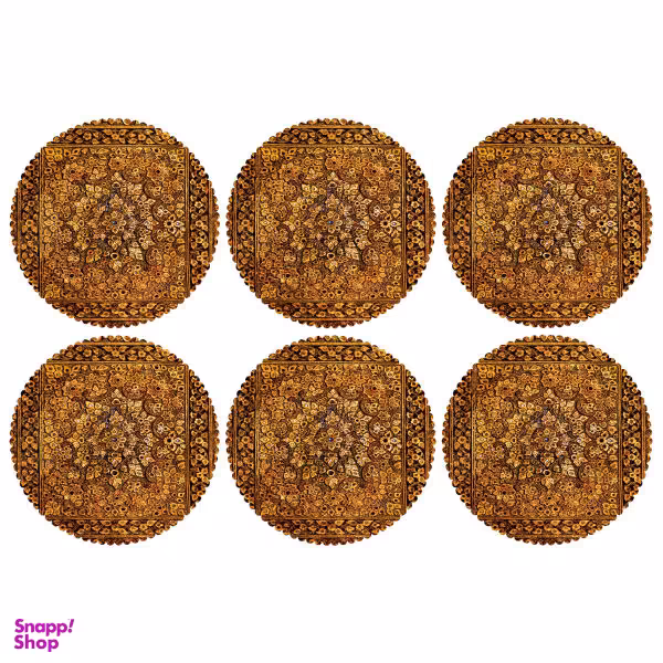 زیربشقابی مدل U2-42142 بسته 6 عددی