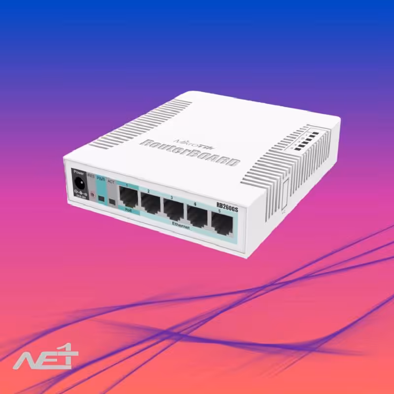 روتر سوئیچ میکروتیک مدل RB260GS