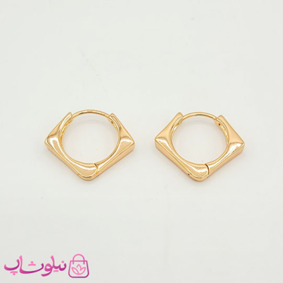گوشواره دخترانه ژوپینگ ضلعدار کد 721