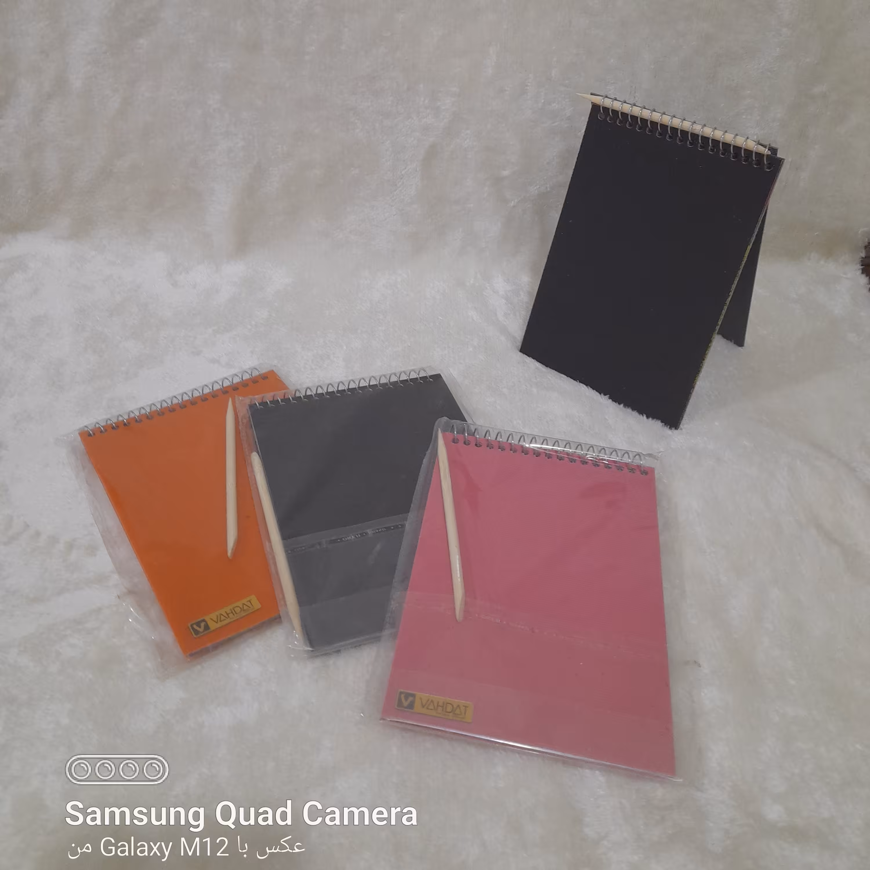 دفترچه ذغالی سایز 12در15