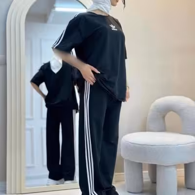 ست آدیداس مشکی