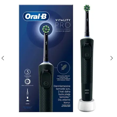 مسواک برقی شارژی Oral B D103 Vitality Pro Cross Action تمیزی عمقی دندان ها با طراحی حرفه ای Braun