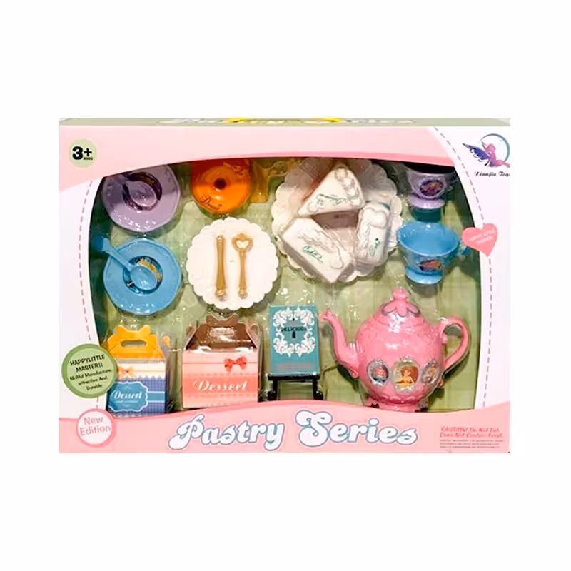 وسایل خاله بازی  قوری و فنجان 16 تکه مدل C663