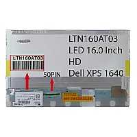 ال ای دی لپ تاپ سامسونگ 160 LTN160AT03 ضخیم 50 پین برای دل XPS 1640