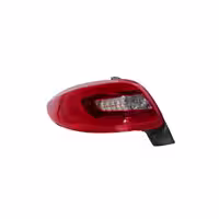چراغ خطر عقب چپ فابریک مدرن مناسب پژو 207 همراه با لامپ و LED