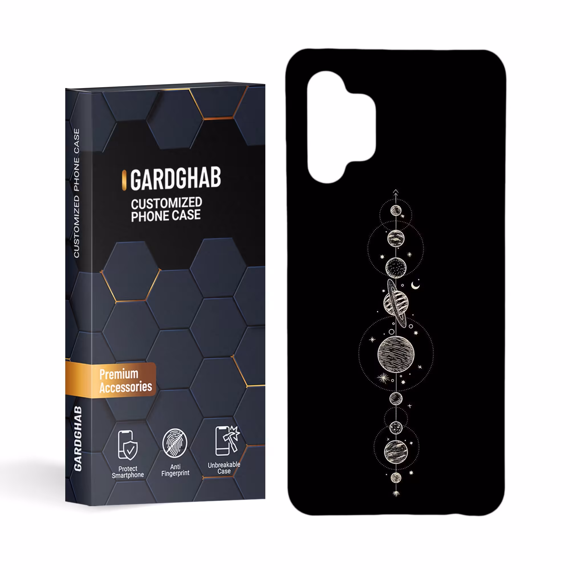 گارد قاب کاور کهکشانی مدل g9144 مناسب برای گوشی موبایل سامسونگ a32 4g 