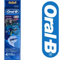 سری مسواک برقی کودک اورال بی 4 عددی Oral B Toothbrush Head