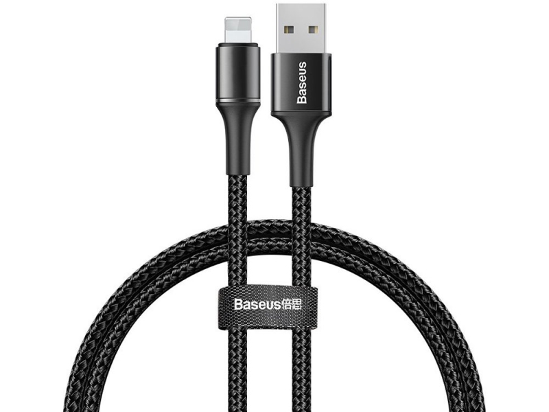 کابل شارژ و انتقال داده لایتنینگ بیسوس Baseus Halo Lightning Cable 05M