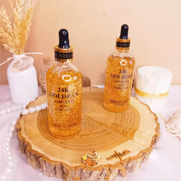 پرایمر و سرم زیر ساز طلای 30 میل گلدزن GOLDZAN