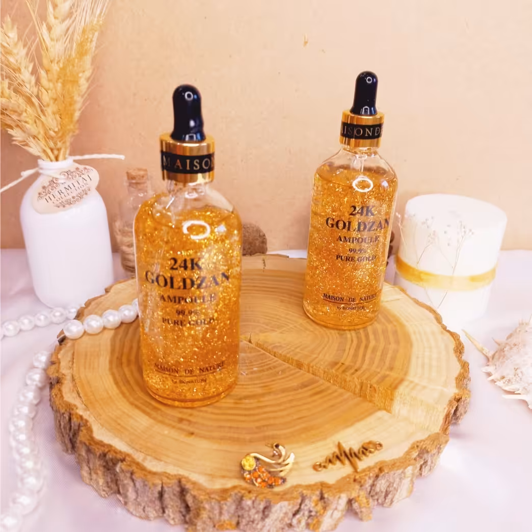 پرایمر و سرم زیر ساز طلای 30 میل گلدزن GOLDZAN