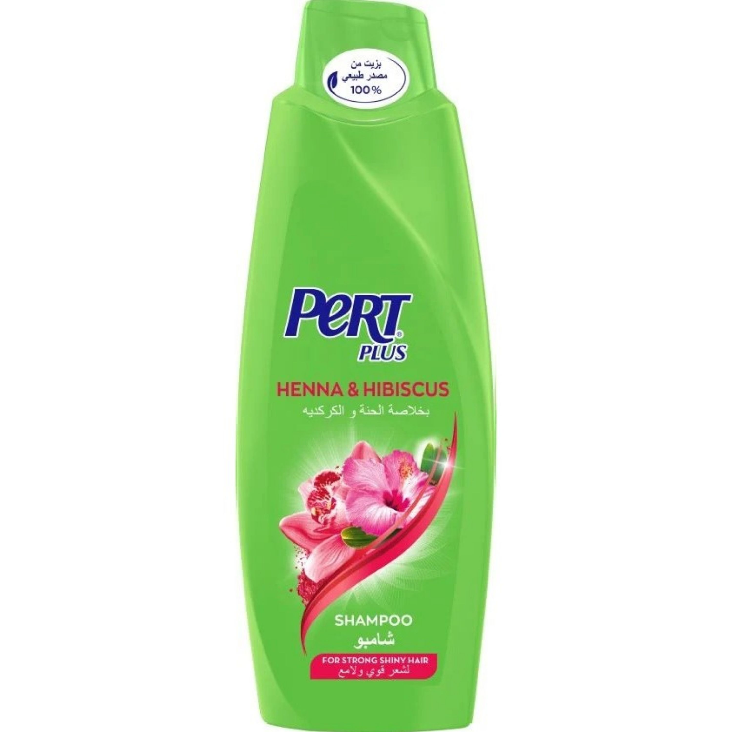 شامپو درخشان کننده حنا و گل ختمی پرت پلاس Pert Henna Hibiscus حجم 400 میلی لیتر