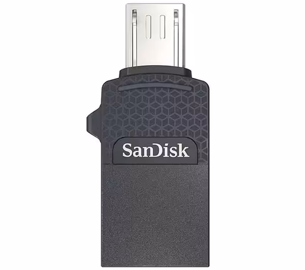 فلش مموری OTG سن دیسک مدل Dual Drive ظرفیت 128 گیگابایت