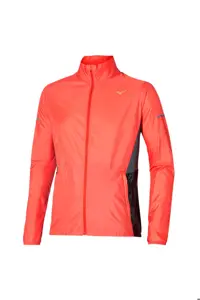 بارانی و بادگیر ورزشی نارنجی مردانه ژاکت هوایی سیاه Mizuno