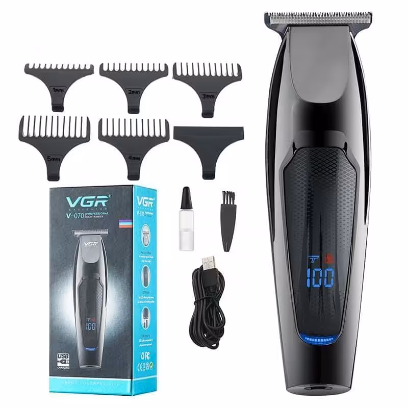 ماشین اصلاح سر و صورت شارژی وی جی آر مدل070