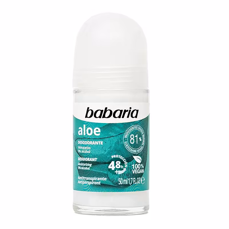 رول ضد تعریق باباریا مدل Aloe حجم 50 میلی لیتر	