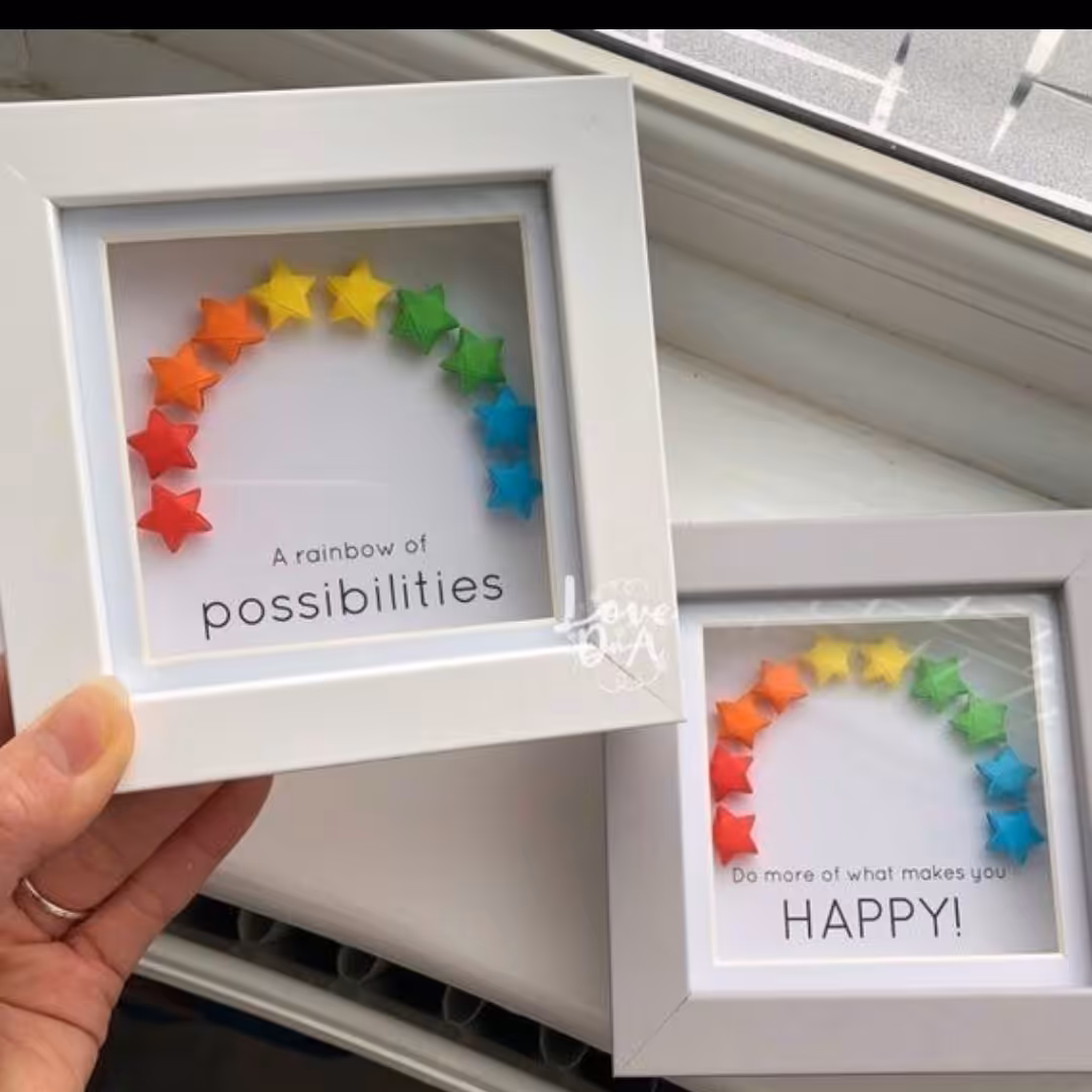 تابلو ستاره رنگین کمون 