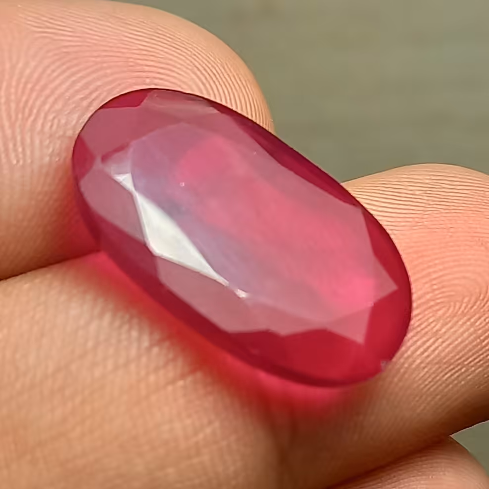 یاقوت سرخ شمش آفریقایی تراش جواهری و سختی بالا